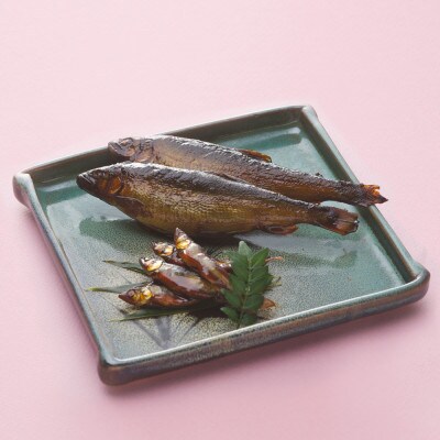 【あゆの店きむら】 滋賀県産 あゆ詰合せ AK8 (小あゆ煮80g×2・あゆの姿煮×6尾)