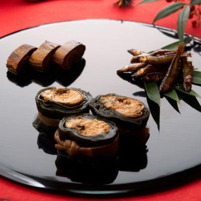 【あゆの店きむら】 滋賀県産 あゆ御膳 G5 (小あゆ煮80g×2・子持姿煮×2・子持こぶ巻×1)