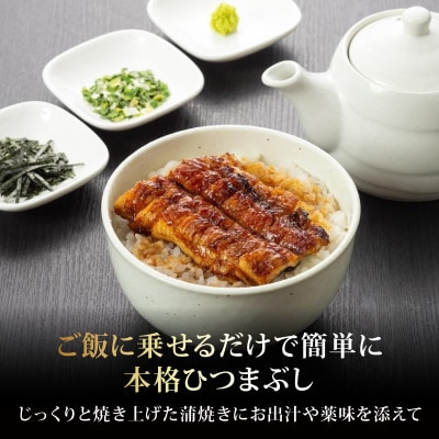 ひつまぶしセット 3人前 国産うなぎを炭火とコクのあるタレでじっくり焼き上げ