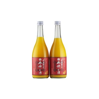 三ケ日みかんで造ったみかん酒「井伊のお酒」720ml 2本
