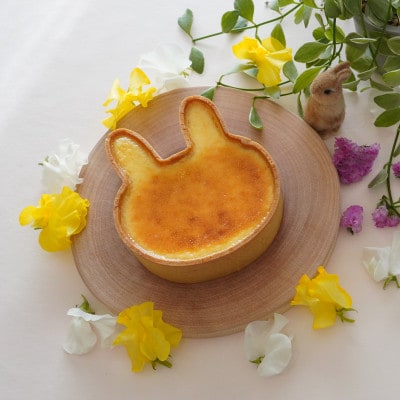 【濃厚な味わい・なめらかな口どけ】幸せのうさぎチーズケーキ