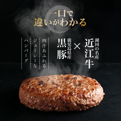 千成亭 近江牛と黒豚のハンバーグ 150g×6個 ソース付き