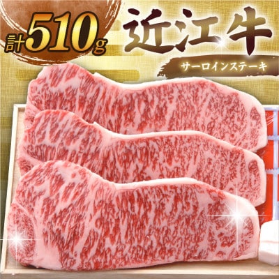 千成亭 近江牛サーロインステーキ 計510g(170g×3枚) ソース付き