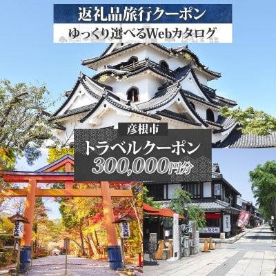 彦根市 後から選べる旅行Webカタログで使える! 旅行クーポン(300,000円分)