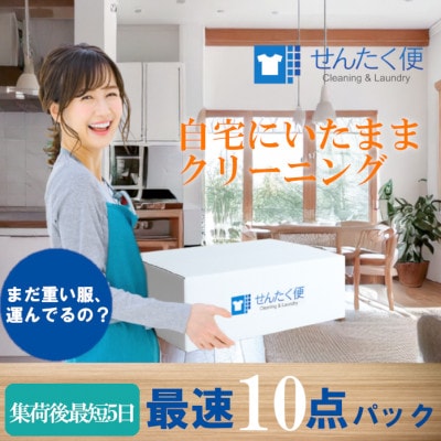 せんたく便 最速10点パック 宅配クリーニングサービス