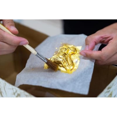 工房見学&金箔押し体験(3名様分)