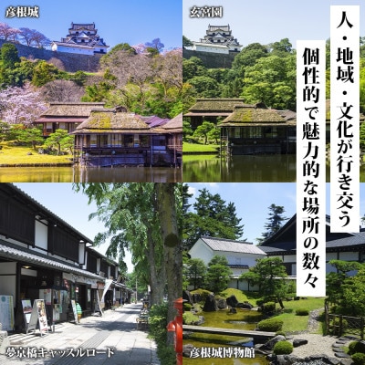 【滋賀ツアー】彦根市 後から選べる旅行Webカタログで使える! 旅行クーポン(60,000円分)