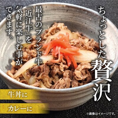 【さとふる限定】近江牛 切り落とし 500g【黒毛和牛の頂点、日本三大和牛】