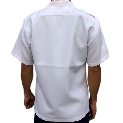 【船員服】半袖開襟パイロットシャツ Mサイズ