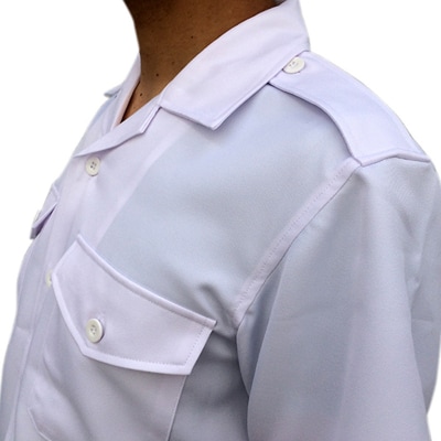 【船員服】半袖開襟パイロットシャツ 3Lサイズ