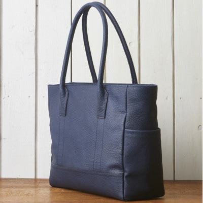 azzuni馬革トートバッグ《Mcapa》レッド　AZ060