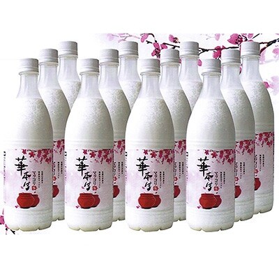 千葉県山武郡芝山町産　華本生マッコリ　700ml　12本セット