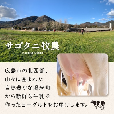 牧場直送サゴタニ牧農ヨーグルト16個(4種×4)セット【CF001】