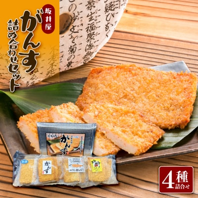 坂井屋 がんす詰め合わせセット 冷凍【CZ001】