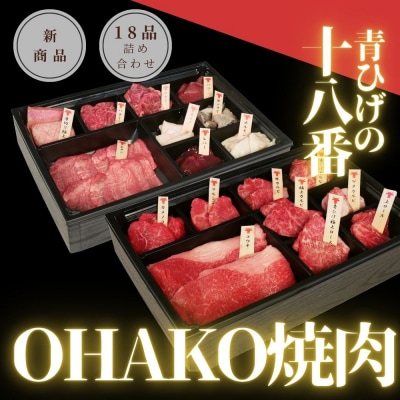 広島牛焼肉!18種の部位を楽しめる♪OHAKO焼肉【DC009】