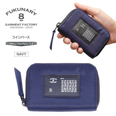 FUKUNARY コインパース コインケース　MA-1/ネイビー F024【DN086VC01】