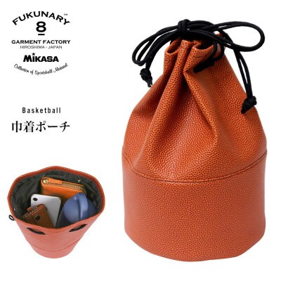 FUKUNARY 巾着ポーチ 巾着バッグ【DN087VC03】