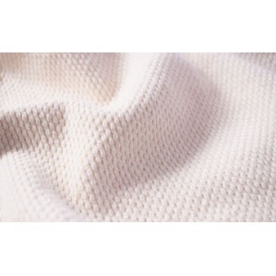 【Lサイズ】生地の強靭さにこだわったVネックTシャツ　生成　1着