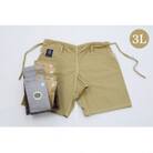 街の焙煎所さんとコラボ　コーヒー染ショートパンツ3Lサイズとドリップバッグ8袋