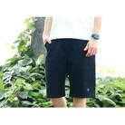 【Mサイズ】黒染め刺子ハーフパンツ　武道衣生地から作る丈夫で長持ちなアイテム