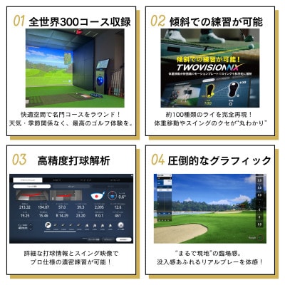 柏原市で体験できる大阪・奈良エリアで初導入の最高級シミュレーションゴルフ　全日会員権(6ヵ月)