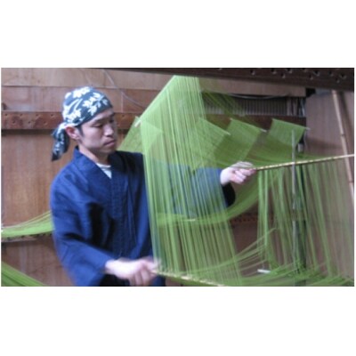 磯香るしこしこ麺　手延べ「鳴門わかめ 芽かぶそうめん」1.2kg・「淡路だしの素」1本セット