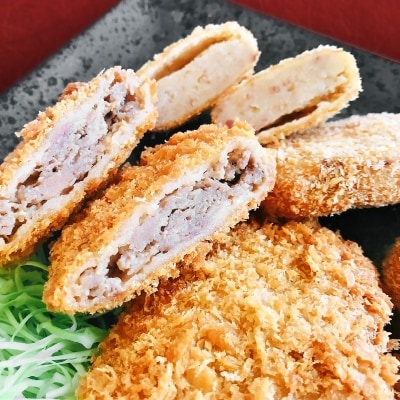 【あわじビーフこまつ】お肉屋さんのビーフコロッケとミンチカツセット