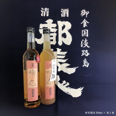 都美人酒造　梅酒(梅の恋+にごり梅)2本セット