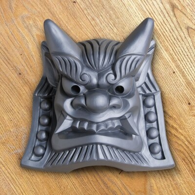 手作り鬼瓦　鬼面　参号