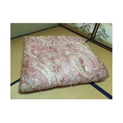 【浅井ふとん店】[抗菌・防ダニ]素朴なコットン敷布団/シングル・ピンク