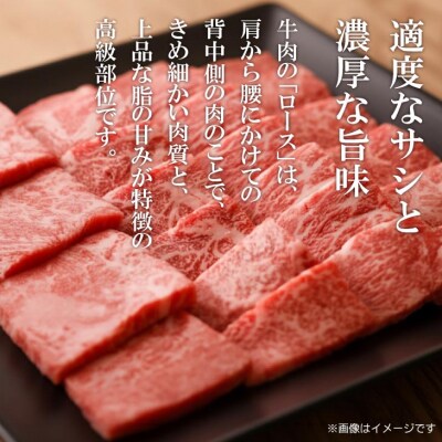 【淡路牛】ロース焼肉用　600g