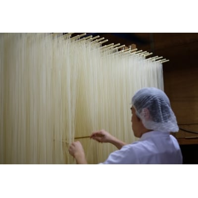 【平野製麺所】淡路島手延べ麺お味見セット(御陵糸、国産原料100%使用手延べそうめん)