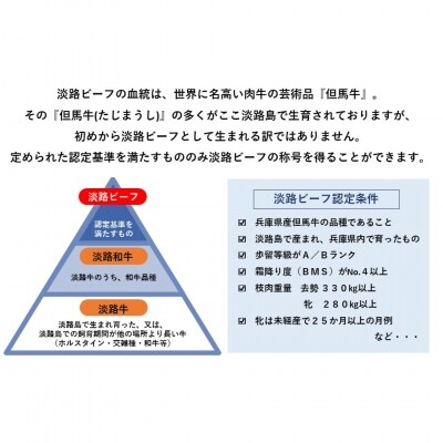 【美菜恋来屋】ほんまもん淡路島　淡路ビーフ(焼肉用)&海の幸セット(梅)