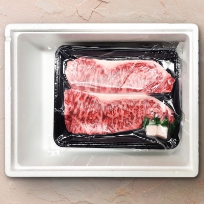 【食肉卸三昭】淡路牛ロース ステーキ400g