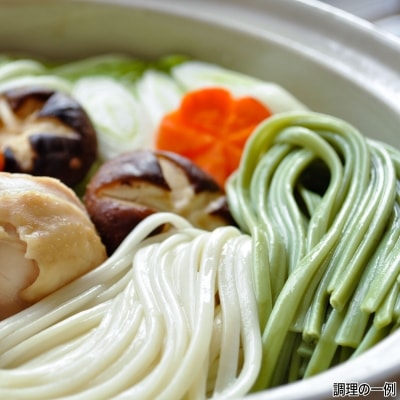 【平野製麺所】淡路島手延べ麺お味見セット(芽かぶうどん、国産原料100%使用淡路島の手延べうどん)