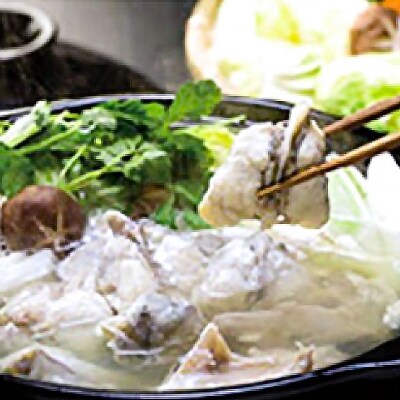 【橋詰鮮魚】淡路島3年とらふぐ鍋セット(白子付)3～4人前