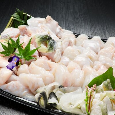 【橋詰鮮魚】淡路島3年とらふぐ鍋セット(白子付)3～4人前