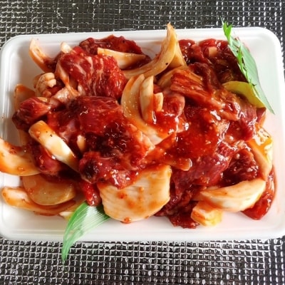 【限定生産】淡路島玉ねぎとコラボ!牧場直売「淡路姫和牛」たれ漬　1.2kg(400g×3パック)