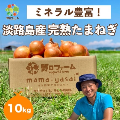 【野口ファーム】mama-yasai 完熟たまねぎ 10kg