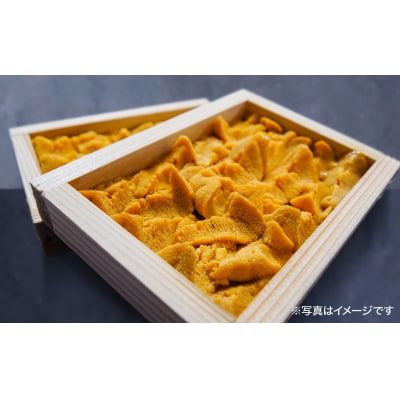 淡路島の至極のウニ!天然赤ウニ(板入2枚)【無添加・ミョウバン不使用・7月末～9月初旬発送予定】