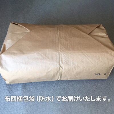 【浅井ふとん店】昭和レトロなコットン敷布団/シングル・ブルー