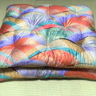 【浅井ふとん店】昭和レトロなコットン敷布団/シングルロング・レッド