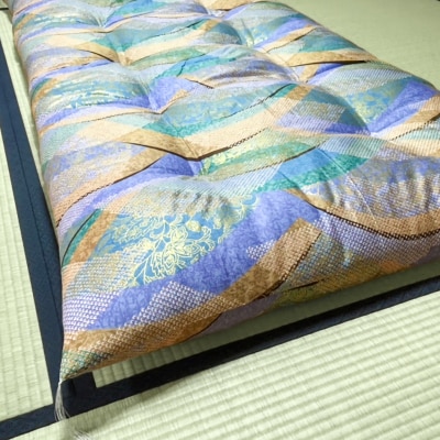 浅井ふとん店】昭和レトロなコットン掛・敷布団セット/シングル