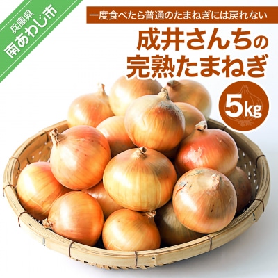 成井さんちの完熟たまねぎ　5㎏