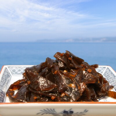 【みなと水産】茎わかめ佃煮(390g×2)