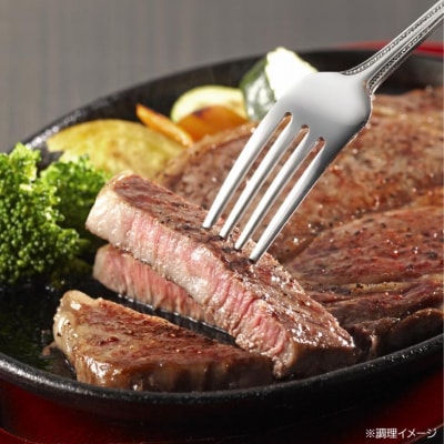 吉田精肉店の至極の淡路ビーフ　サーロインステーキ500g(約250g×2枚)(2人前)