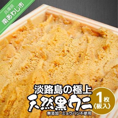 先行受付【花光】淡路島の至極ウニ!天然黒ウニ(板入1枚)【無添加・ミョウバン不使用・期間/数量限定】