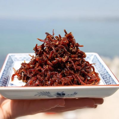 ◆逸品佃煮 三種・4点セット <くぎ煮・山椒ちりめん・茎わかめの佃煮>