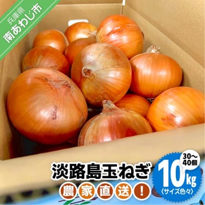 農家直送!【奈良農園】淡路島玉ねぎ ≪10kgサイズ色々≫