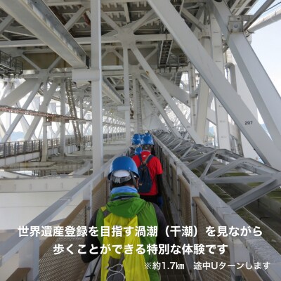 【本四速】大鳴門橋うずしおウォーク(1名様分)【体験日:11月16日(木)13:40～】〒メール便